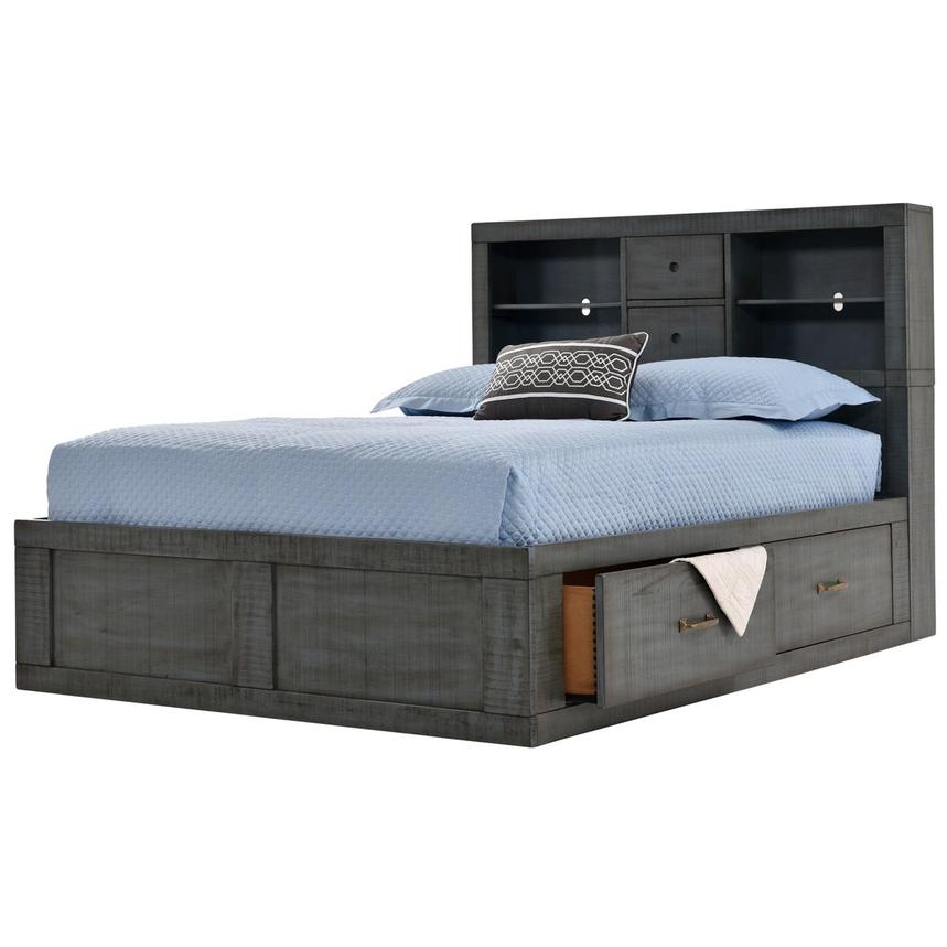 Blue Ridge Full Bookcase Bed | El Dorado Furniture