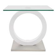 Stop 36 White Side Table  main image, 1 of 5 images.