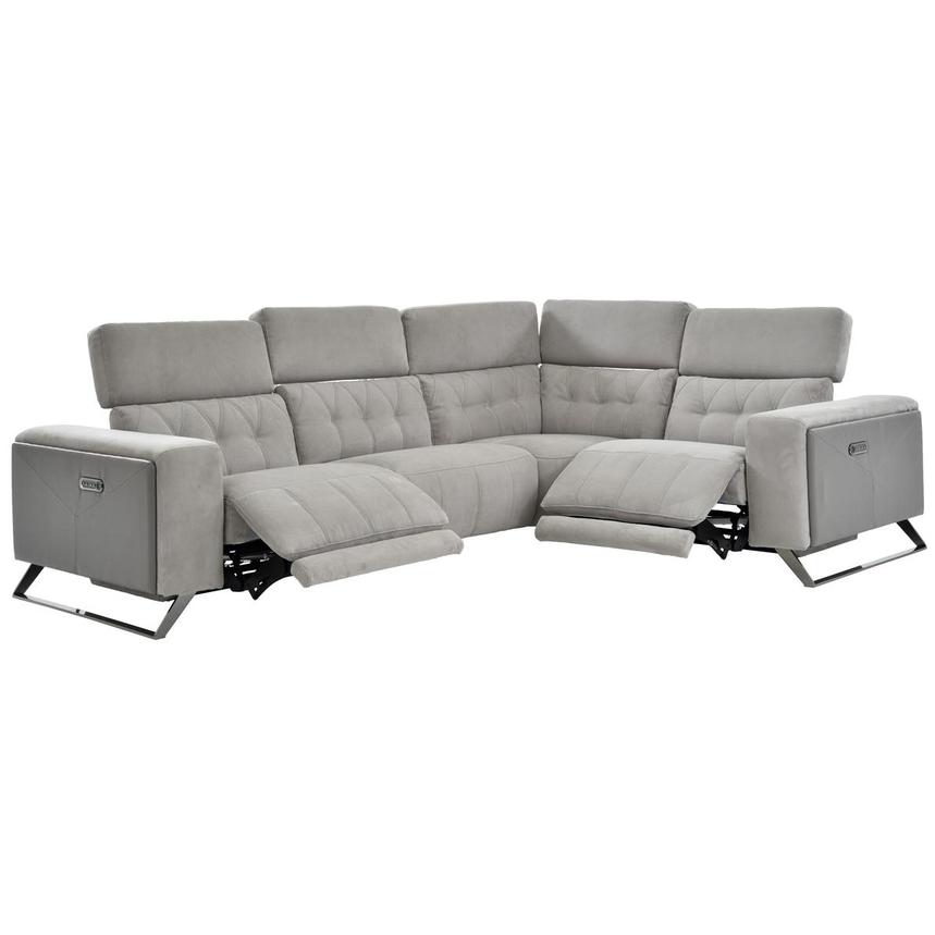 Elise Power Reclining Sectional with 4PCS/2PWR  alternate image, 5 of 9 images.
