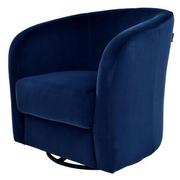 Delia Blue Accent Chair  main image, 1 of 7 images.