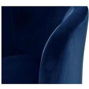 Delia Blue Accent Chair  alternate image, 6 of 7 images.