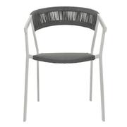 Breeze Dark Gray Arm Chair  alternate image, 2 of 6 images.