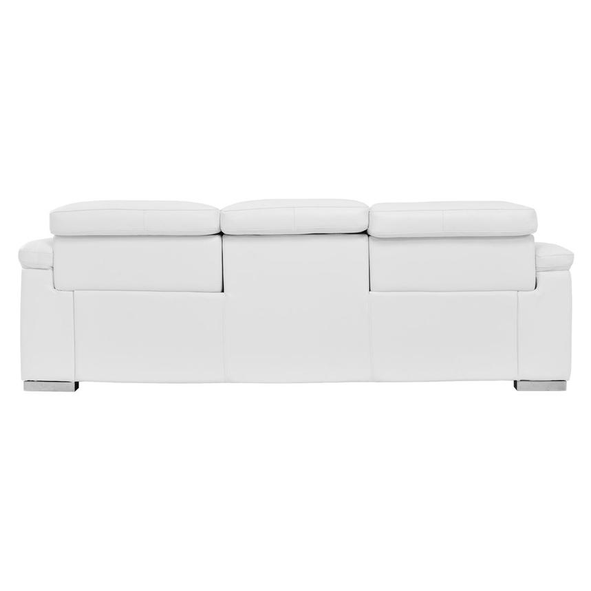 Charlie White Leather Power Reclining Sofa  alternate image, 5 of 9 images.