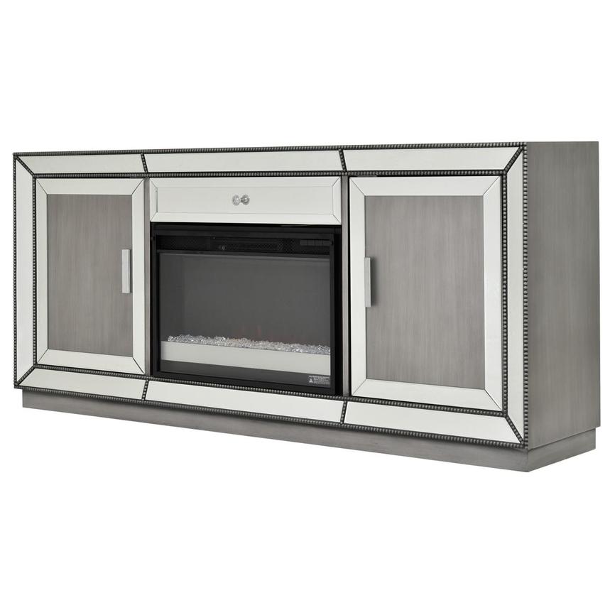 Galena Electric Fireplace w/Remote Control  alternate image, 3 of 6 images.