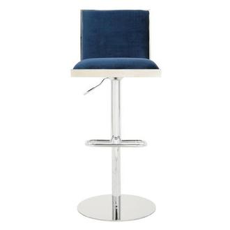 Allison Blue Adjustable Stool