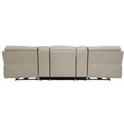 Cody Cream Home Theater Leather Seating with 5PCS/2PWR  alternate image, 5 of 9 images.