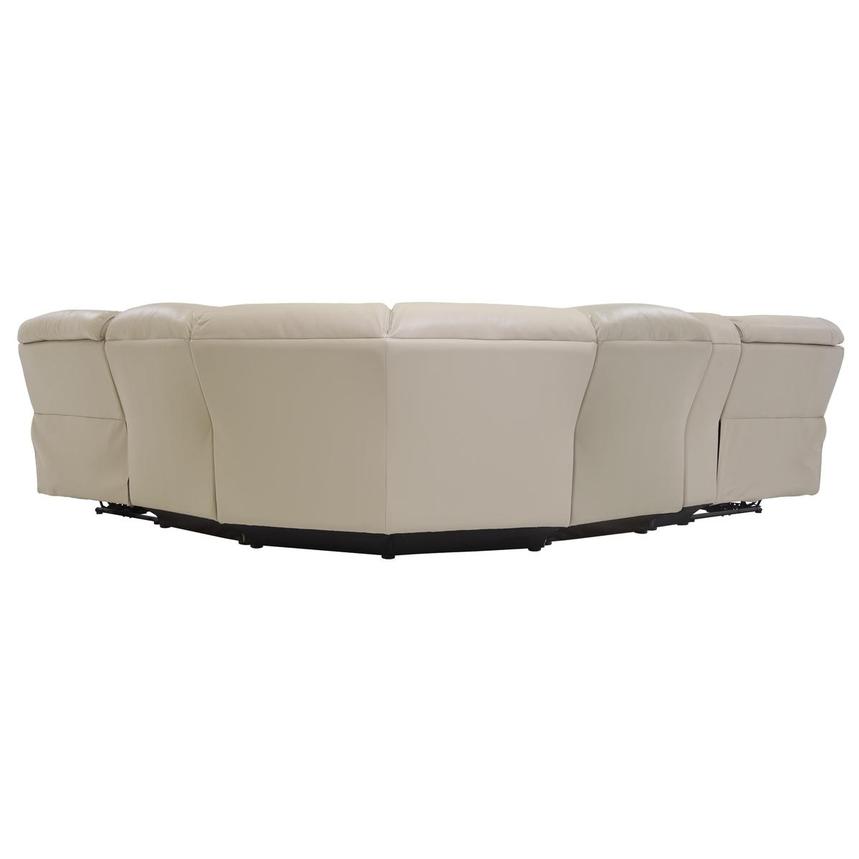Cody Cream Leather Power Reclining Sectional with 6PCS/2PWR  alternate image, 4 of 8 images.