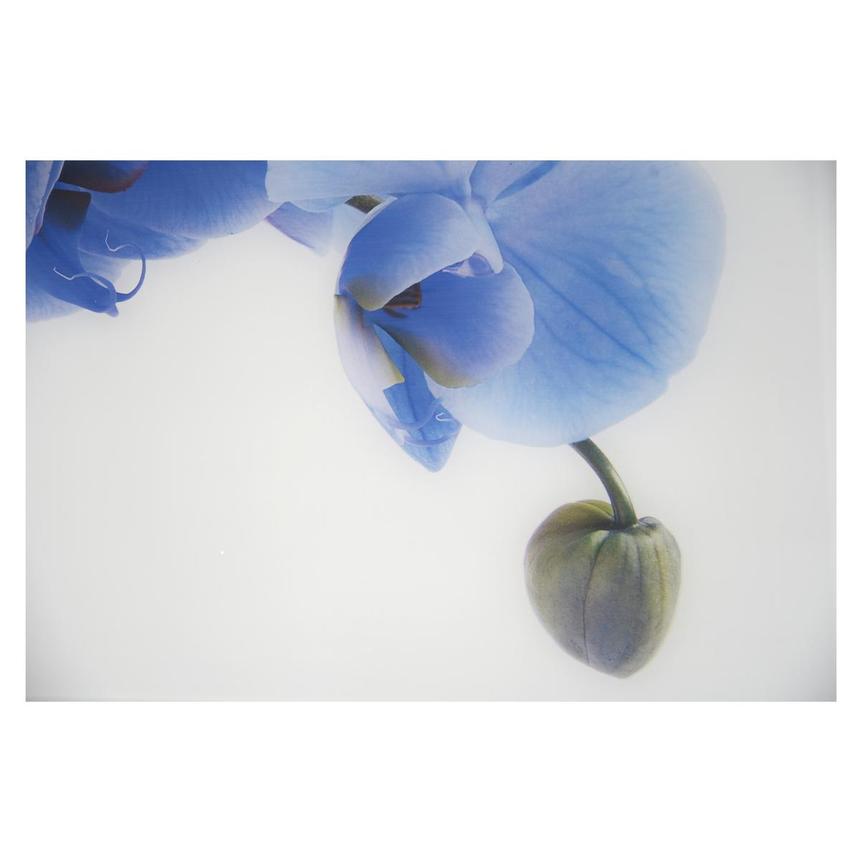 Orchidee Blue Set of 2 Acrylic Wall Art  alternate image, 4 of 5 images.