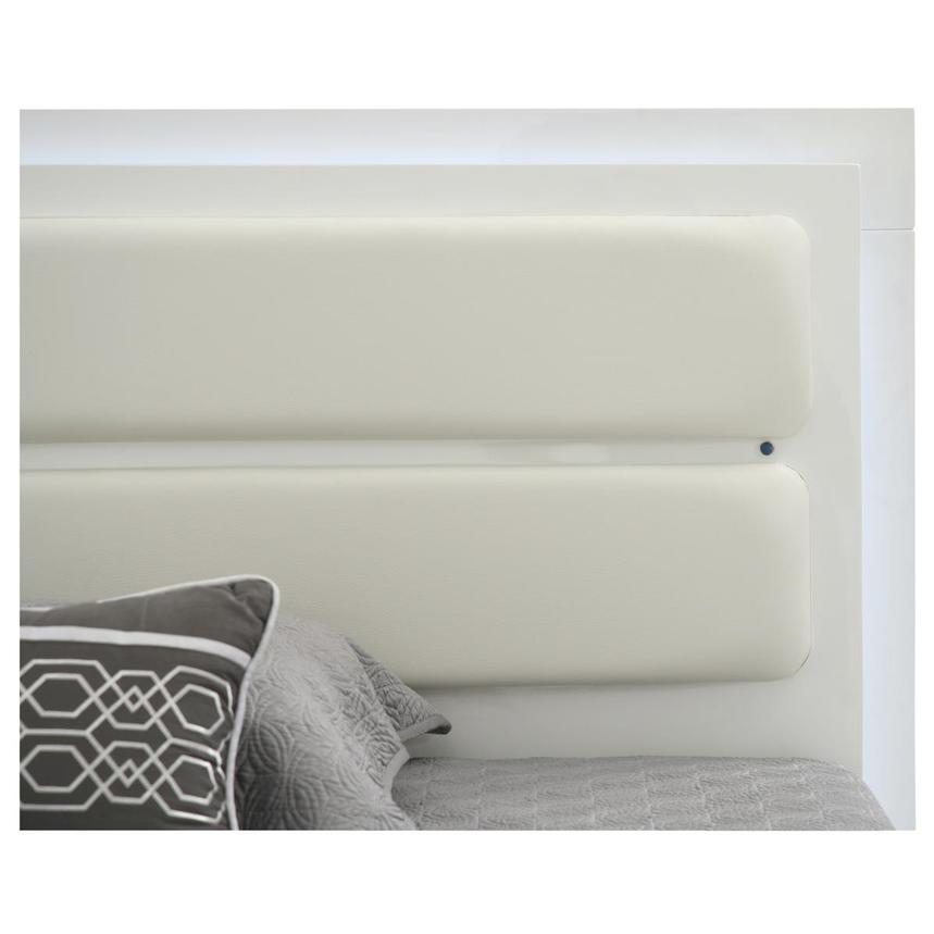 Ally White King Platform Bed  alternate image, 5 of 7 images.