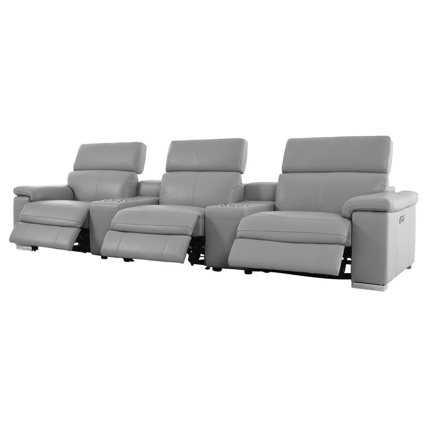 Leather best sale theatre seating