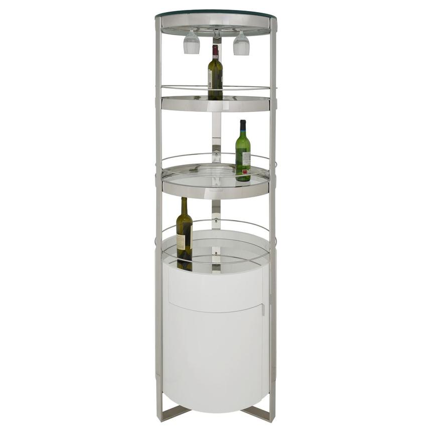 Eliza White Bar Cabinet  main image, 1 of 9 images.