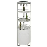 Eliza White Bar Cabinet  main image, 1 of 9 images.