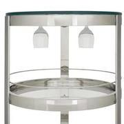 Eliza White Bar Cabinet  alternate image, 6 of 9 images.