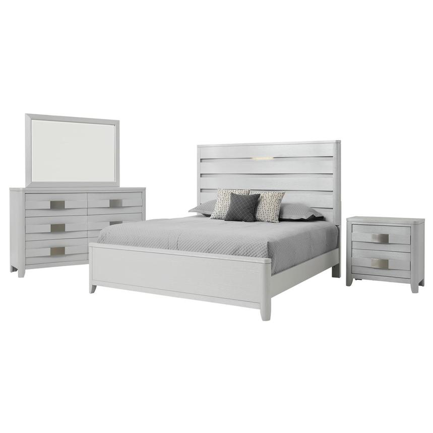 El Dorado Furniture Bedroom Sets - Moonstone 6 Piece King Bedroom Set