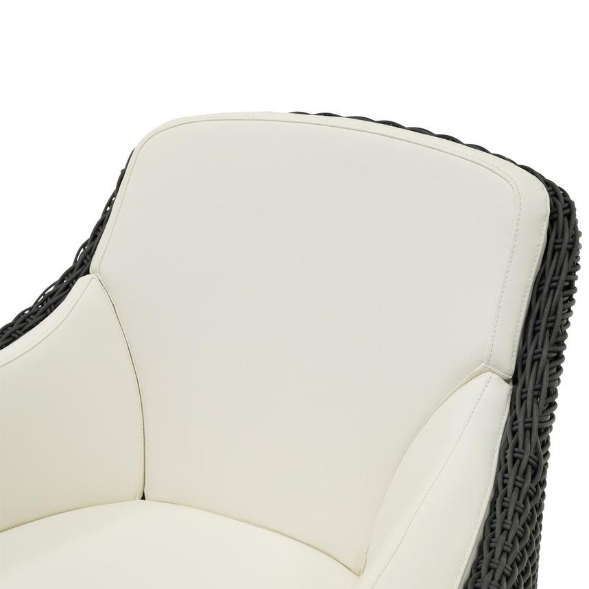 Luxor Gray Swivel Accent Chair  alternate image, 5 of 6 images.