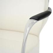 Yoshi White High Back Desk Chair  alternate image, 7 of 8 images.