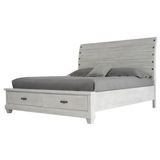 Hamilton White King Storage Bed