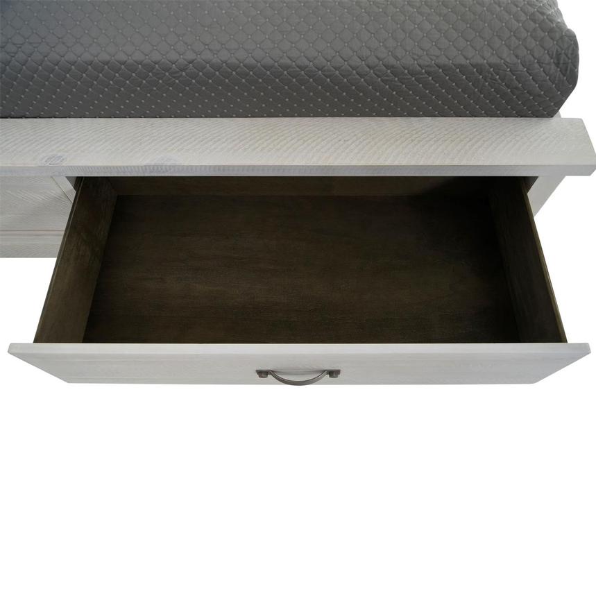 Hamilton White Queen Storage Bed alternate image, 7 of 9 images.