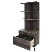 Matera File Cabinet w/Hutch  alternate image, 4 of 10 images.