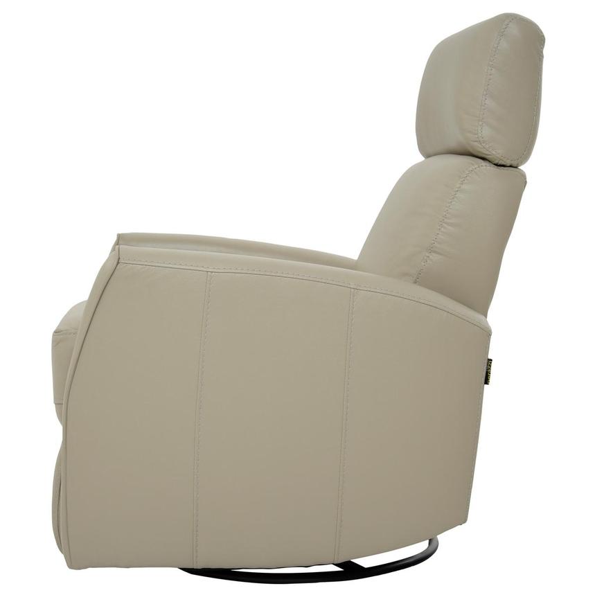 Lucca Cream Leather Power Recliner | El Dorado Furniture