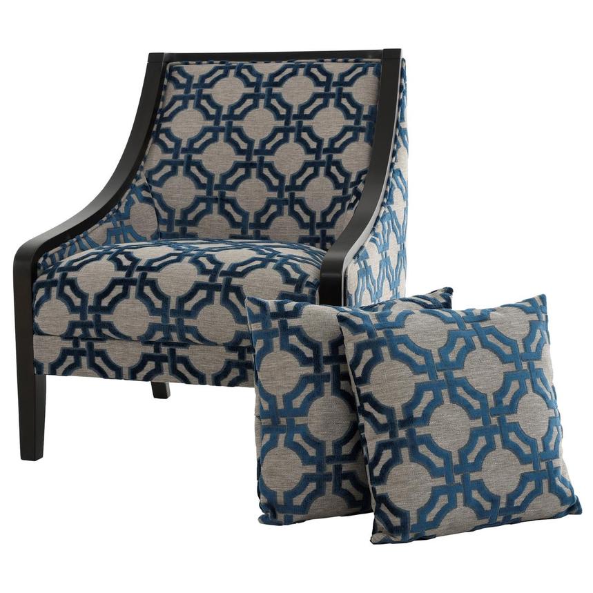 Anchor Accent Chair w/2 Pillows  main image, 1 of 10 images.