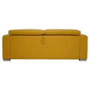 Bay Harbor Yellow Leather Sleeper  alternate image, 6 of 12 images.
