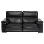 Charlie Black Leather Power Reclining Loveseat  alternate image, 2 of 8 images.