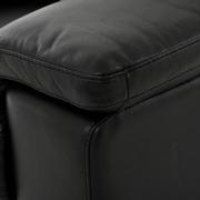 Charlie Black Leather Power Recliner  alternate image, 8 of 12 images.