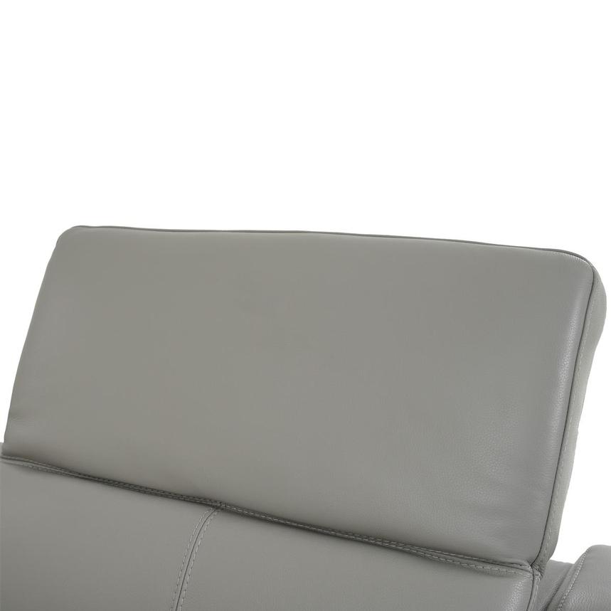 Davis 2.0 Light Gray Leather Power Reclining Sectional with 5PCS/2PWR  alternate image, 5 of 10 images.