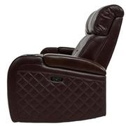 Gio Brown Leather Power Reclining Sofa  alternate image, 4 of 18 images.