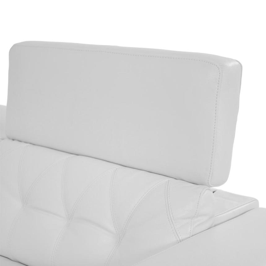 Anchi White Leather Power Reclining Sectional with 5PCS/3PWR  alternate image, 5 of 11 images.