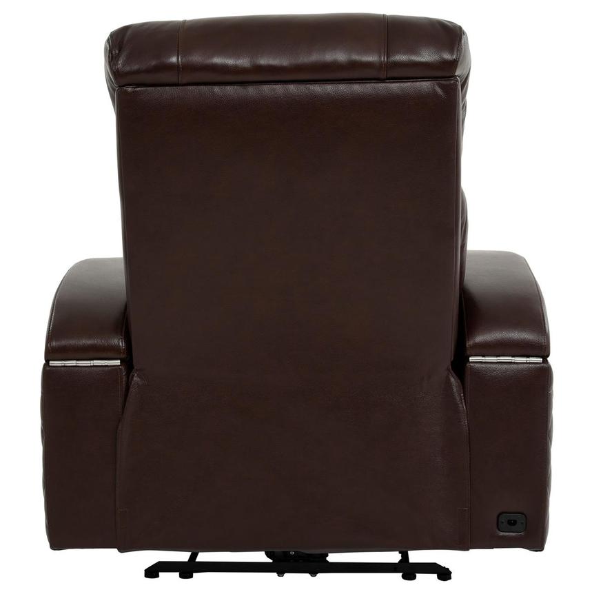 Gio Brown Leather Power Recliner alternate image, 5 of 14 images.
