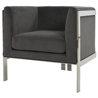 Silber Gray Accent Chair