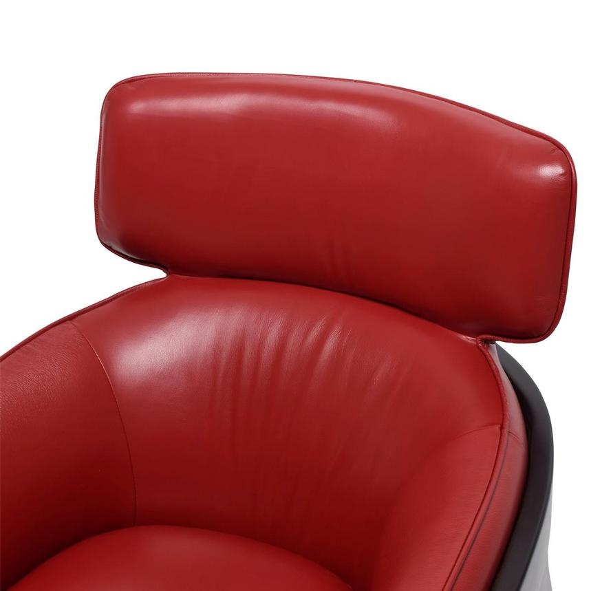 Irene Leather Accent Chair  alternate image, 5 of 8 images.