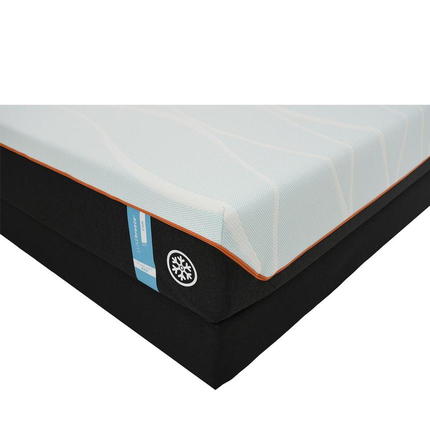 Luxe-Breeze Firm King Mattress w/Low Foundation by Tempur-Pedic  main image, 1 of 5 images.