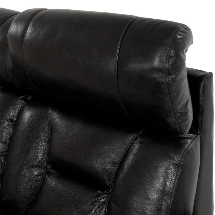 Gio Black Leather Power Reclining Sofa alternate image, 7 of 18 images.