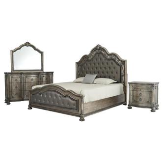 Granada Gray 4-Piece King Bedroom Set