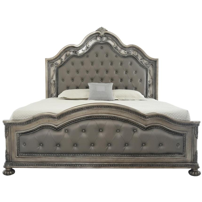 Granada Gray 4-Piece King Bedroom Set  alternate image, 3 of 6 images.