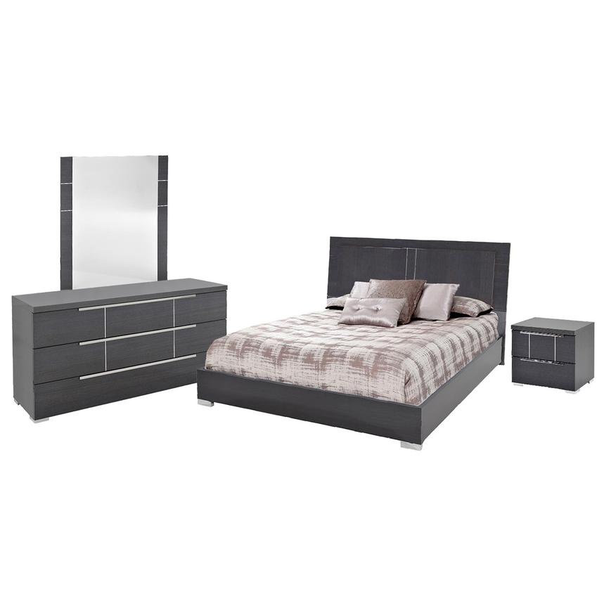 Valery 4-Piece King Bedroom Set  main image, 1 of 6 images.