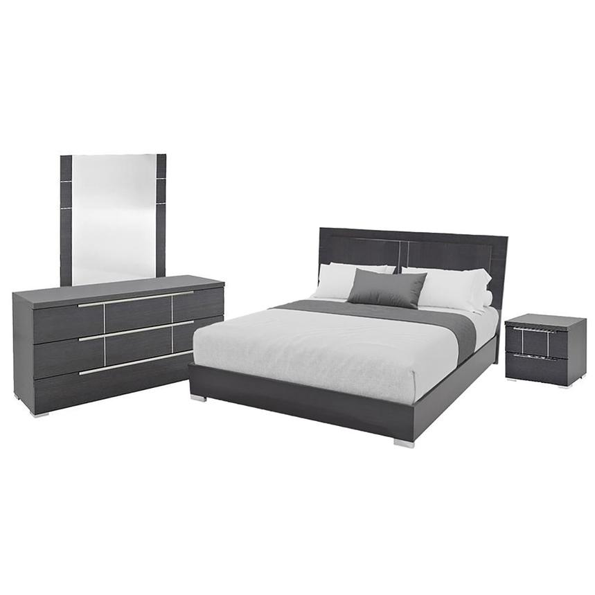Valery 4-Piece Queen Bedroom Set  main image, 1 of 6 images.
