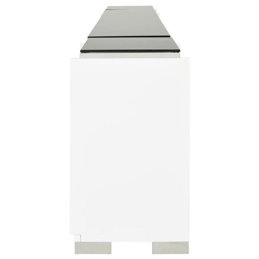 Teire White Electric Fireplace w/Cabinets  alternate image, 3 of 15 images.