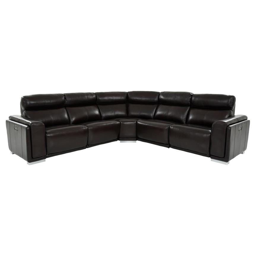 Barcelona Burgundy Motion Leather Sofa W Right Left Recliners