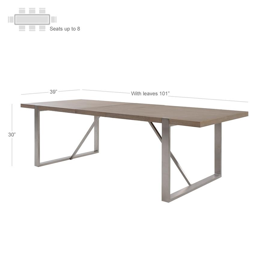 Gage Extendable Dining Table El Dorado Furniture