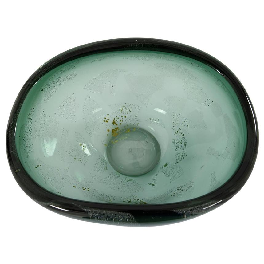 Euphoria Green Glass Bowl  alternate image, 4 of 5 images.