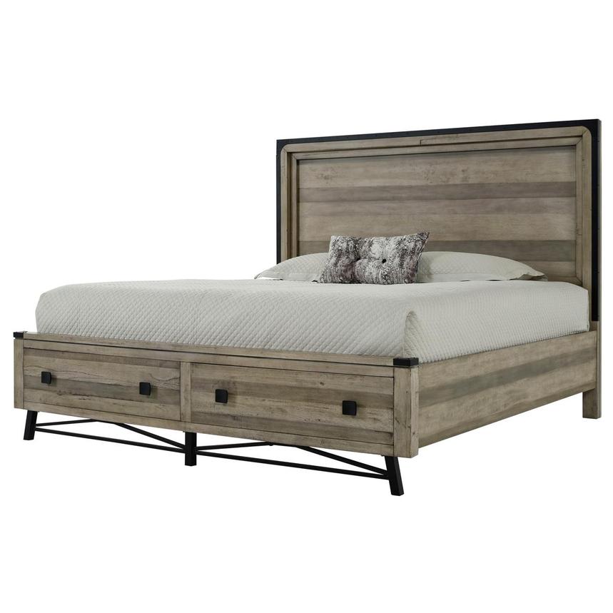Terran King Storage Bed El Dorado Furniture