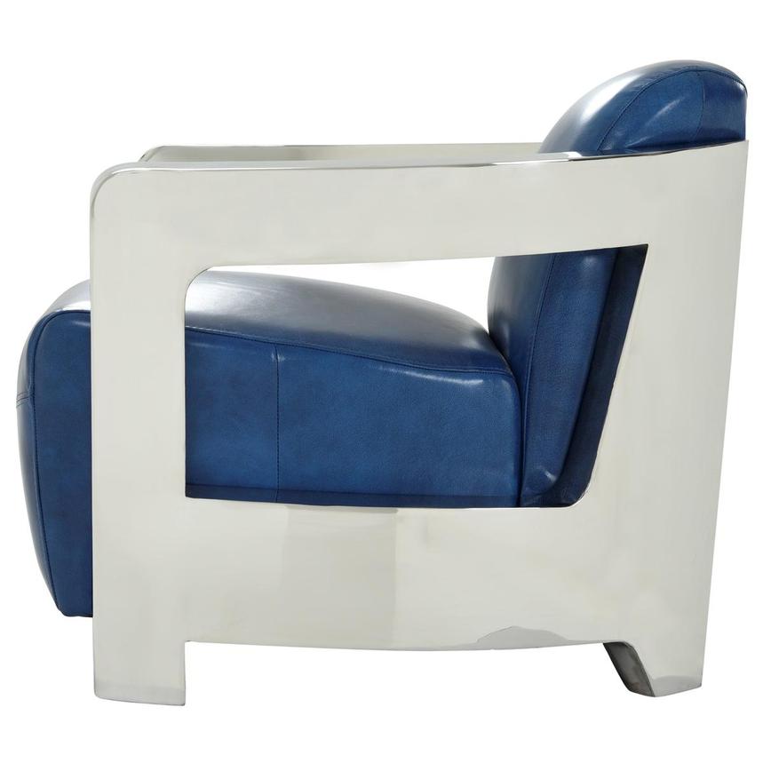 Aviator II Blue Accent Chair  alternate image, 5 of 10 images.