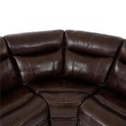 Billy Joe Leather Power Reclining Sectional with 5PCS/3PWR  alternate image, 8 of 10 images.