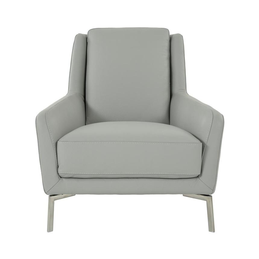 Gray Leather Accent Chair Off 76, Gray Leather Chairs