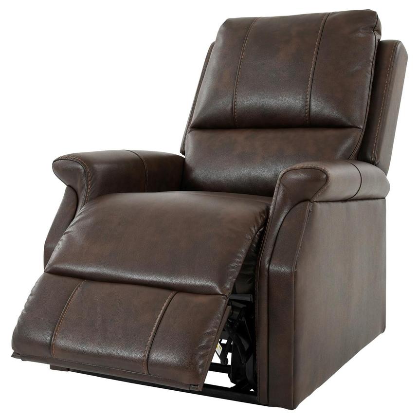 Java Brown Power Lift Recliner  alternate image, 4 of 9 images.