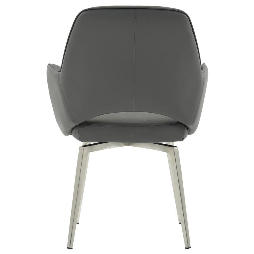 Finley Gray Swivel Side Chair  alternate image, 4 of 6 images.
